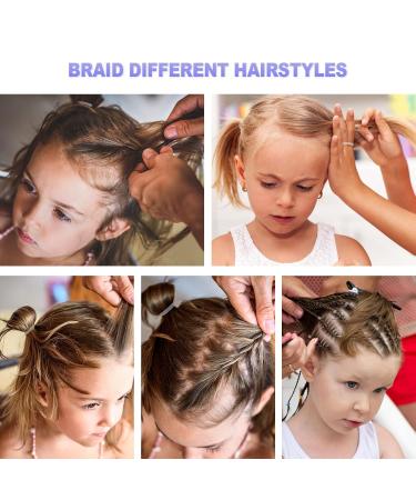 Shop Hanyousheng 500 PCs Mini Transparent Hair Ties - Elastic Bands for Kids Dreadlocks & Ponytails - Fast International Shipping - Buy Online on GoSupps.com