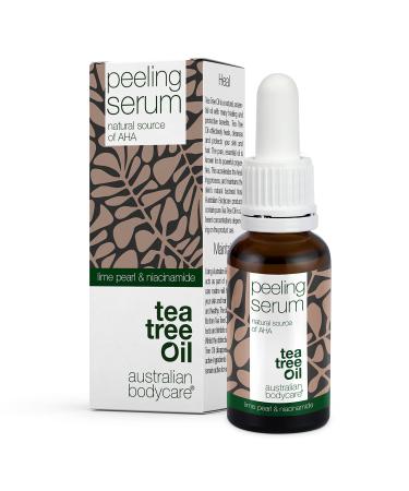 Natural AHA Exfoliating Serum - AHA Fruit Acid Scrub and Niacinamide Reduces Redness and Irritation 100% Vegan Serum Suitable for Blemished & Sensitive Skin 30 ml