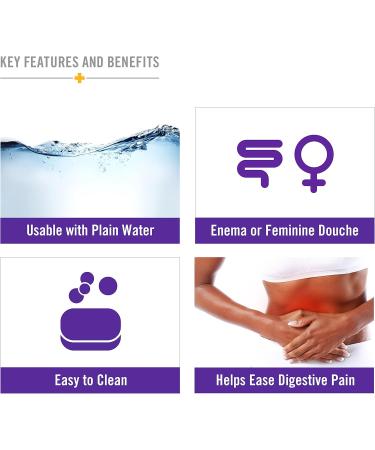 MABIS Reusable Hot Water Bottle & Enema Douche Kit Alleviate Constipation Bloating & Aches 2 Quart Capacity Red 42-842-000 - International Shipping Available - Buy Online on GoSupps.com