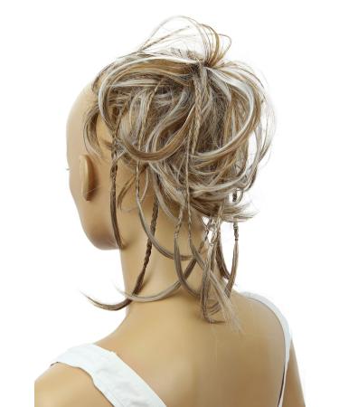 CAISHA XXL hair part hair tie daisy dutt updos with braided braids wavy synthetic fiber heat -resistant DM17cm light brown gray mix g27d light brown gray mix #6hgray g27d - Buy Online on GoSupps.com