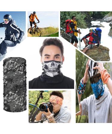 Faybox Bridal Elastic Headband | Multifunctional Sport Seamless Neck Scarf | UV Durable Boho Headgear for Outdoor Activities - Buy Online on GoSupps.com
