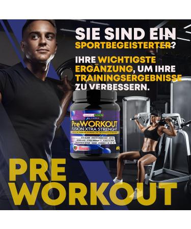 Buy Healthy Fusion Pre-Workout Supplement | Pure Beta Alanine L-Arginine Creatine | Boost Performance & Muscle Growth 300g - Buy Online on GoSupps.com