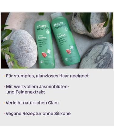 Buy Share Natural Renation Glow 200ml - Silicone-Free Hair Conditioner for Natural Shine | Helps Those in Need | International Shipping - Buy Online on GoSupps.com