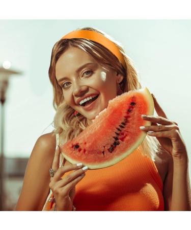 Buy SIQUK 12-Piece Satin Hair Ties - 3cm Wide Forehead Straps for Women & Girls | Lively Colors for DIY Hair Styling | International Shipping Available - Buy Online on GoSupps.com