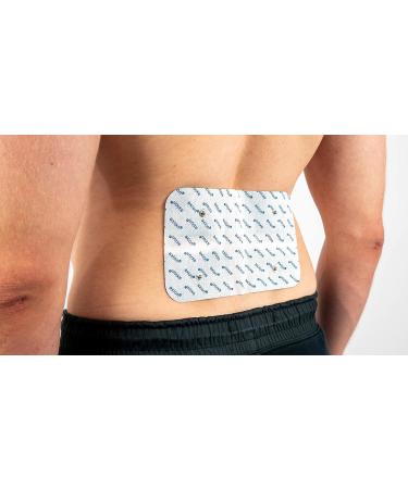 Large TENS-EMS Electrode Pad 20x12 cm | Compatible with Sanitas & Beurer | Perfect for Lumbago | Reusable | Certified Medical Device by Axion - Buy Online on GoSupps.com