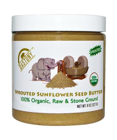 Dastony Organic Sprouted Sunflower Seed Butter 8 oz (227 g)