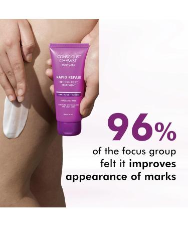 Retinol Body Cream | Brighten Skin Tone & Reduce Scars | Fragrance-Free Cruelty-Free | 100g for All Skin Types - Buy Online on GoSupps.com