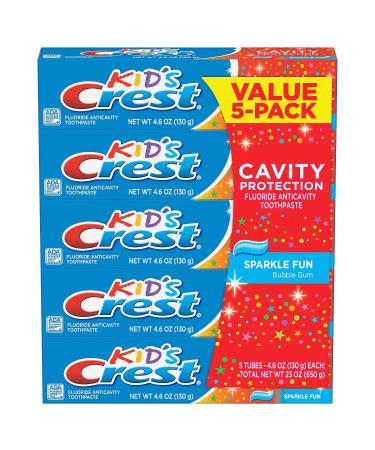 Crest Kid's Toothpaste  Sparkle Fun (4.6 oz  5 pk.)