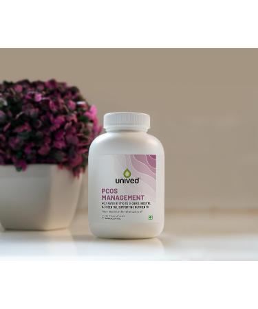 Unived PCOS Management - 2000mg Myo-Inositol & 50mg D-Chiro-Inositol Capsules - Acne, Facial Hair, Insulin Resistance - 1 Month Supply - Buy Online on GoSupps.com