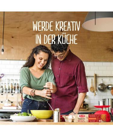 Barilla Red Lentil Spaghetti - High Protein Gluten Free - 250g Pack of 4 | International Shipping Available - Buy Online on GoSupps.com