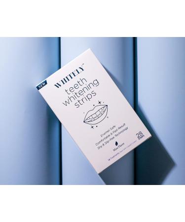 Whitely Teeth Whitening Strips for Sensitive Teeth - 14 Treatments (28 Strips) | Enamel Safe No Slip Technology - Brighten Your Smile - Buy Online on GoSupps.com