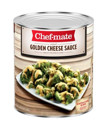 Chef-mate Golden Cheddar Cheese Sauce 6 lb 10 oz - Perfect for Mac and Cheese - #10 Can Bulk - Buy Online on GoSupps.com