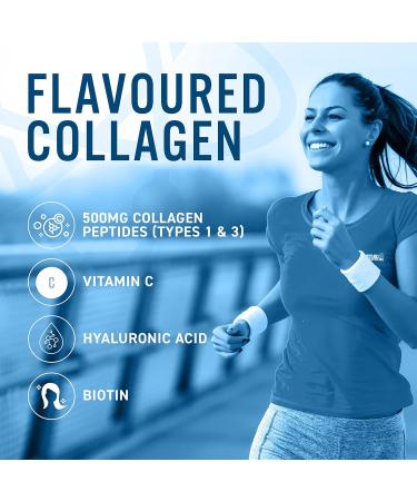 Applied Nutrition Collagen Powder - Citrus Twist Flavour - 5000mg Hydrolysed Bovine Collagen Peptides with Vitamin C, Hyaluronic Acid & Biotin - Buy Online on GoSupps.com