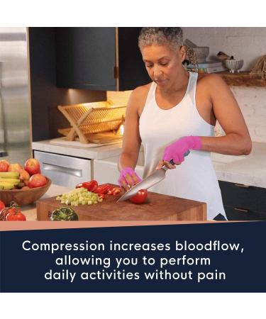 Buy Copper Compression Arthritis Gloves - Fingerless Pain Relief for Carpal Tunnel Rheumatoid & Tendonitis - Adjustable Wrist Brace for Men & Women - Grey Small (1 Pair - Buy Online on GoSupps.com