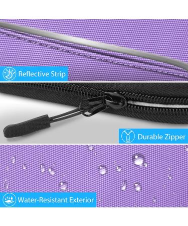 Medmax Insulin Cooling Bag - Portable Water-Repellent Cooler for Diabetics | Includes 2 Cooling Packs | Insulated Medical Pocket for Insulin Pen & Accessories (Purple) - Buy Online on GoSupps.com