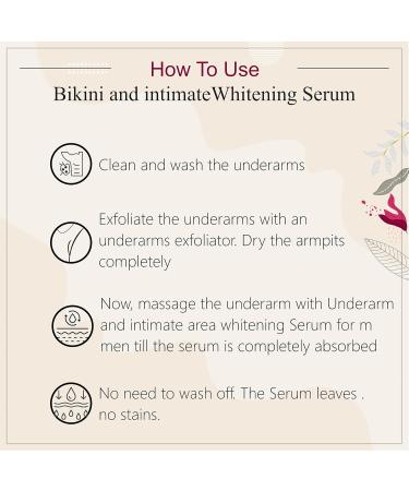 LUXURI Intimate Whitening & Brightening Serum - Natural Formula for Sensitive Bikini Skin (30ml) | International Shipping Available - Buy Online on GoSupps.com