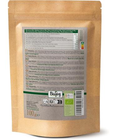 Biojoy Organic carob seed flour (100 g) ground Carob powder (Ceratonia siliqua) - Buy Online on GoSupps.com