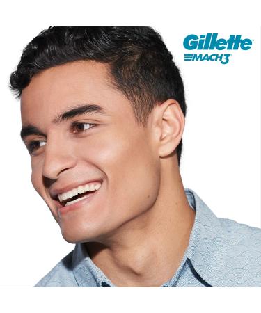 Gillette Mach3 3D Men's Razor Handle with 4 Blade Refills - NEW - Buy Online on GoSupps.com