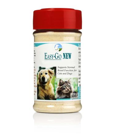 Vitality Science Easy-Go New Supplement for Cats and Dogs | Supports Normal Bowel Function | Relieves Constipation | Maintains Healthy Digestive System | Easy to Digest | 100% Natural & Additive Free 50g