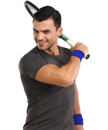 Sports Wristband - Workout Wrist Band  Wrist Sweat Bands for Men & Women - Sweat Bands for Wrists - Sweat Band Wristbands - Buy Online on GoSupps.com