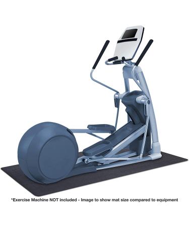 MotionTex Exercise Equipment Mat for Under Stationary Bike 24" x 48" - Buy Online on GoSupps.com