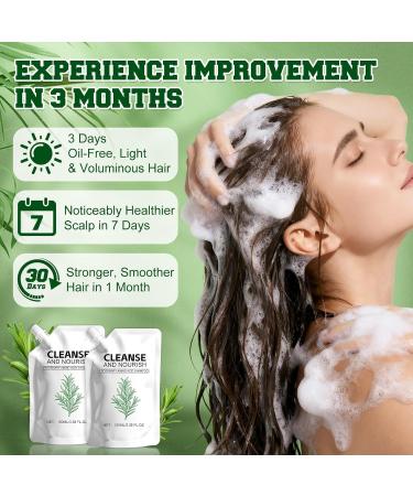 Shampoing aux acides amin s et au romarin : l ger il r gule le s bum paissit et renforce le cuir chevelu. Convient aux cheveux clairsem s. Convient aux hommes comme aux femmes 1Pcs - Buy Online on GoSupps.com