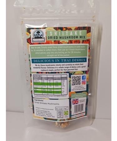 Dried Shiitake Mushrooms (2x15gram Packets) - Buy Online on GoSupps.com