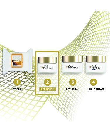 L'Oreal Age Perfect Reinforcing Eye Cream 15ml - For Mature Skin - Buy Online on GoSupps.com