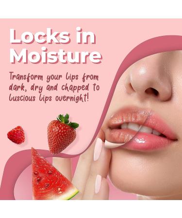 Berry Lip Sleeping Mask for Hydrated & Plump Lips | Anti-Aging Korean Lip Care with Collagen | Overnight Lip Treatment (20g) - Buy Online on GoSupps.com