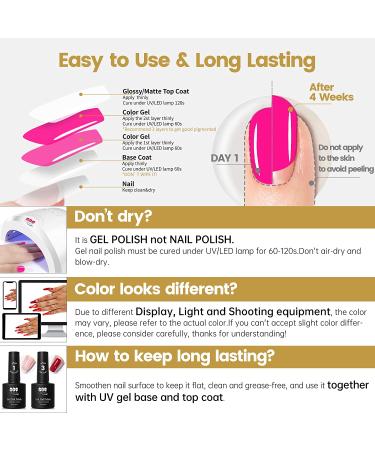 Likomey Gel Nail Polish 15ml - Colorful Black Glitter | Soak Off UV Gel for Salon & Home Manicures - Buy Online on GoSupps.com