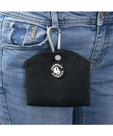 COOWOON Waterproof Dog Treats & Hands-Free Training Bags | Ideal for Dog Training - Black - Buy Online on GoSupps.com