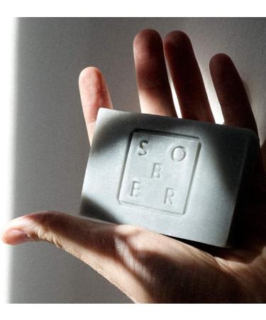  sober Sober Hand & Body Natural Vegan Plant-Based Soap gently cleanses and moisturizes the skin with 5 oils 100g - Buy Online on GoSupps.com