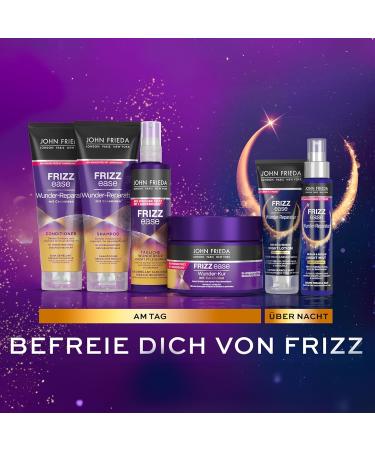 John Frieda Frizz Ease Wunder-Kur 250ml - Intensive Repair for Unruly Hair - Strengthening Hair Treatment - Buy Online on GoSupps.com