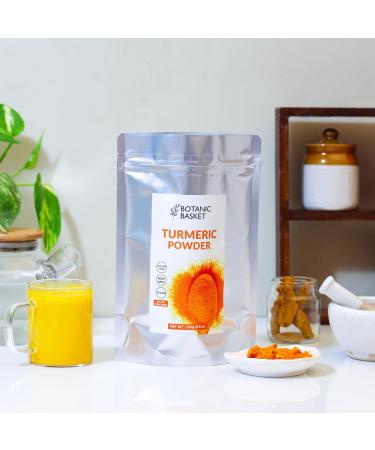 Ecoveda Naturals Turmeric powder 250 grams min 5 curcumin content made with 100 natural turmeric root powder Haldi powder - Buy Online on GoSupps.com