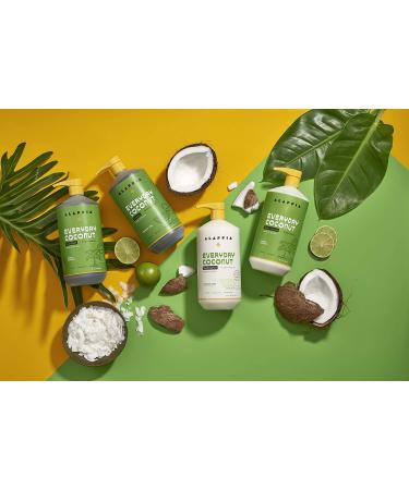 Alaffia Everyday Coconut Face Cleanser - Pure Coconut 12 fl oz (354 ml) | Natural Skincare - Buy Online on GoSupps.com