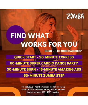 Zumba Incredible Results Weight-Loss Dance Workout DVDs and Guides Value Pack - Buy Online on GoSupps.com