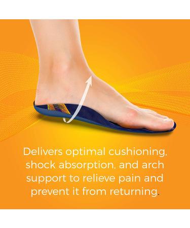 Dr. Scholl's Plantar Fasciitis Pain Relief Insoles - Men's 7.5-8 / Women's 8.5-9 - Buy Online on GoSupps.com