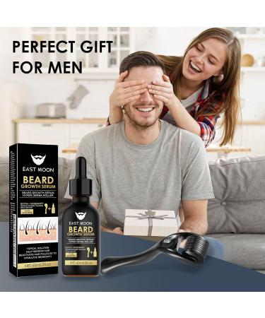 60ml Huile barbe homme Huile Pousse Barbe avec Rouleau Barbe Kit de soins de barbe pour hommes Soin Barbe Homme pour le soin quotidien de la barbe de enti re Cadeau Homme - Buy Online on GoSupps.com