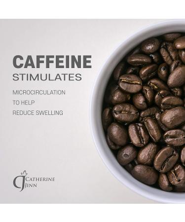 Luminous Caffeine Under Eye Cream for Dark Circles & Puffiness | Hyaluronic Acid & Squalane Brightening Moisturizer | 0.5 oz by Catherine Jinn - Buy Online on GoSupps.com