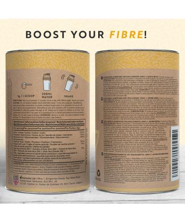 Nutravita Fibre Complex Powder - BlackBerry Flavour | Vegan Supplement with Inulin, Flaxseed & Psyllium Husk - Supports Daily Rhythm & Gut Health - Buy Online on GoSupps.com