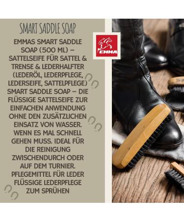 Saddle Soap & Leather Care Balm - 500ml for Smooth Leather Boots Couches & More | Ultimate Protection & Cleaning for Leather Items - Buy Online on GoSupps.com