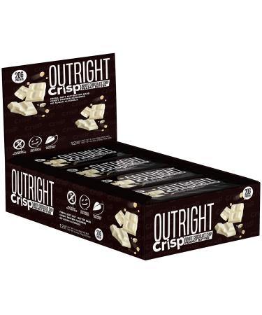 Outright Crisp - White Chocolate Chip - 12 Pack White Chocolate Chip 12 Count (Pack of 1)