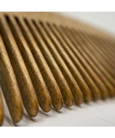 ZilberHaar Sandalwood Beard Comb - Handmade Essential Care Accessory for Men - Buy Online on GoSupps.com