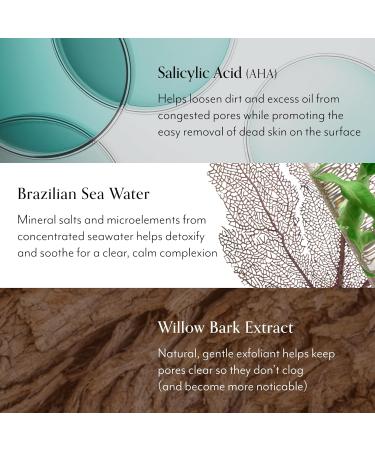 Bliss Clear Genius Cleanser 6.4 oz + Gel Moisturizer 1.7 oz | Salicylic Acid & Niacinamide to Purify Pores Control Oil & Hydrate | Vegan Tea Tree Scent Oil-Free Paraben-Free Blemish-Prone Skin - Buy Online on GoSupps.com