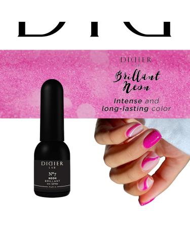 Didier Lab - Premium UV Gel Nail Polish - Brillant Neon No7- Gel Nail Varnish - Nail Art - Long-Lasting High Gloss Wear - Gel Nail Polish - Gel Nails - Glitter Gel Nail Polish - Rich Pigment - 8ml - Buy Online on GoSupps.com