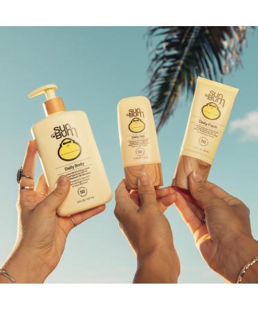 Sun Bum Daily SPF 50 Sunscreen Body Lotion | Vegan Hawaii 104 Compliant Broad Spectrum | Dermatologist Tested | 8 Fl Oz - International Shipping Available - Buy Online on GoSupps.com