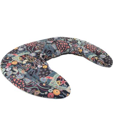 Organic Under Water Neck Pillow with Stand-Up Collar & Heat Pad Comfortable Rapeseed Fabric Neck Warmer for International Shipping - Buy Online on GoSupps.com