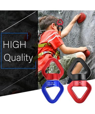 TRIWONDER 30kN Rotator Swing Spinner - Premium Climbing Carabiner for Hammocks | Safe Durable & Versatile - Red & Blue - Buy Online on GoSupps.com