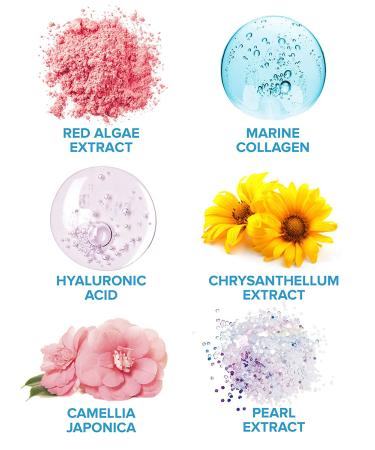 Maree Eye Gel Pads - Natural Marine Collagen with Hyaluronic Acid for Wrinkles, Puffy Eyes, Dark Circles, and Eye Bags - Anti Aging Mask Patches - Buy Online on GoSupps.com