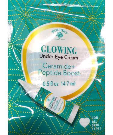 Bolero Beverly Hills Glowing Under Eye Cream Ceramide + Peptide Boost 5fl oz (14.7ml)